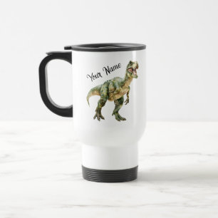 Dinosaur Month   Spaß Prähistorischer Kaffee für D Reisebecher