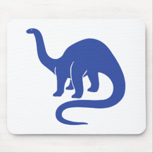 Dinosaur Mousepad - Blau