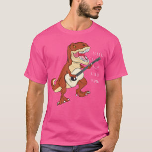 Dinosaur Music Fa Ra Ra Rawr Rawr Funny T-Rex Play T-Shirt