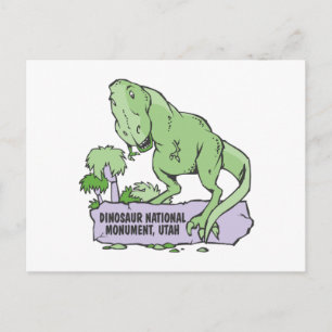 Dinosaur National Monument Utah Postkarte