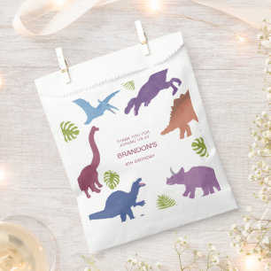 Dinosaur Niedlich Dino Kid Geburtstagsparty Gefall Geschenktütchen