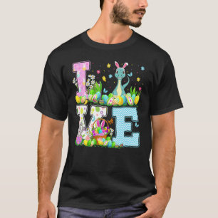 Dinosaur Ostereier Jagd Liebe Dinosaurier Osterson T-Shirt