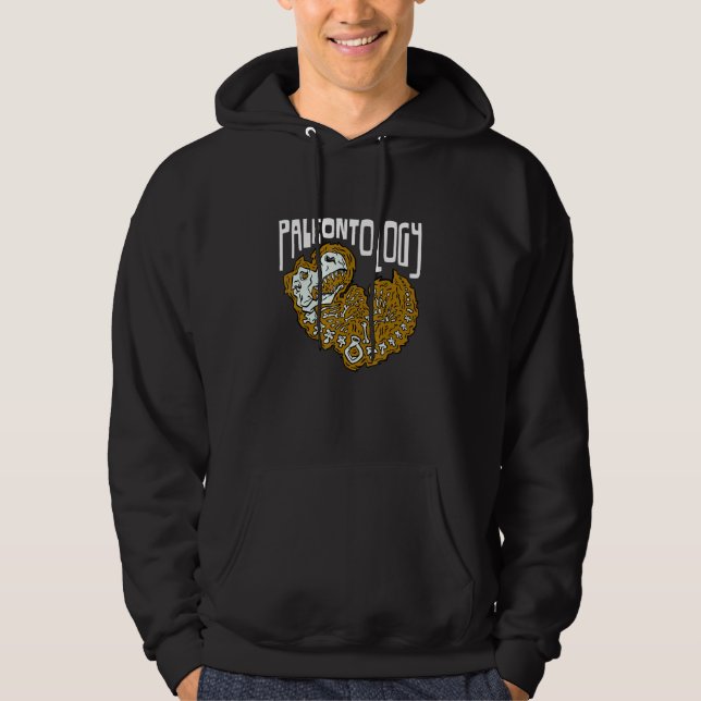 Dinosaur Paleontology Rex Hoodie (Vorderseite)