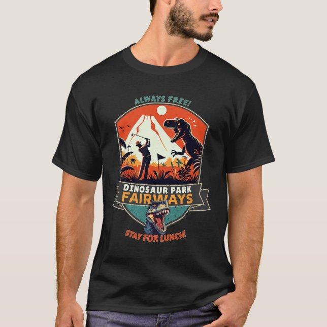 Dinosaur Park Fairways  T-Shirt (Vorderseite)