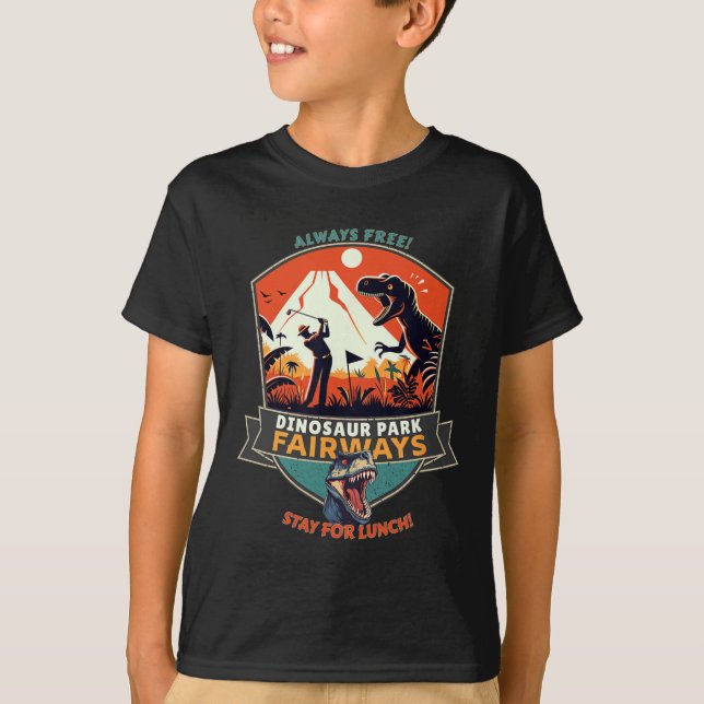 Dinosaur Park Fairways  T-Shirt (Vorderseite)