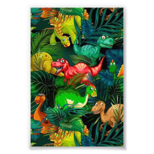 Dinosaur Park Fotodruck (Vorne)