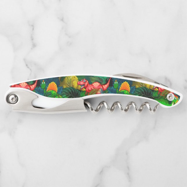 Dinosaur Park Kellnermesser (Vorderseite)