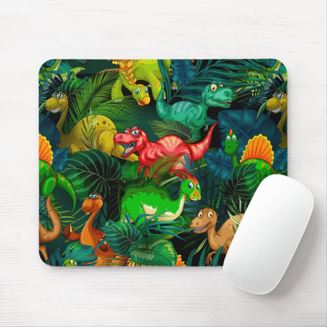 Dinosaur Park Mousepad (Mit Mouse)