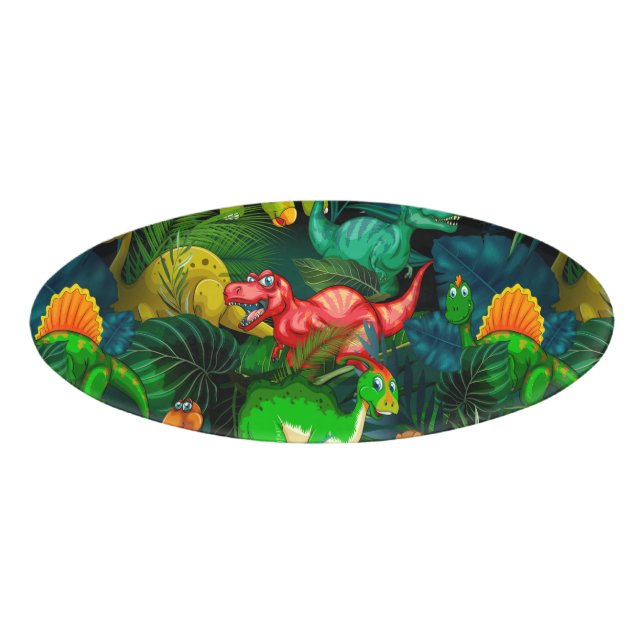 Dinosaur Park Namenschild (Vorderseite)