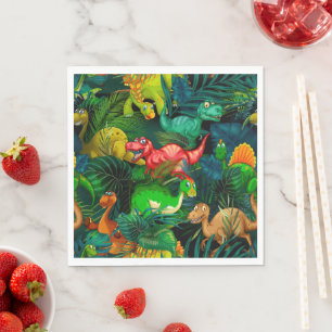 Dinosaur Park Serviette