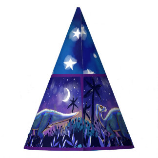 Dinosaur Party Hat Partyhütchen