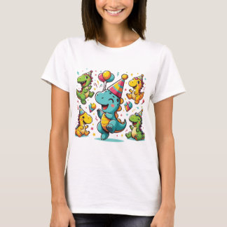 Dinosaur-Party T-Shirt