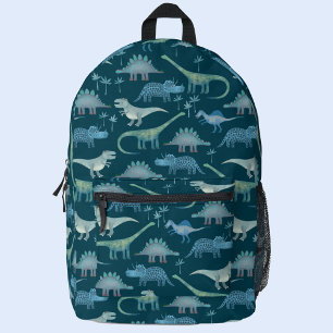 Dinosaur Pattern Bedruckter Rucksack