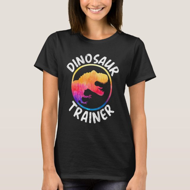 Dinosaur Paw Dino Trainer Halloween Kostüm Retro T-Shirt (Vorderseite)