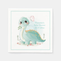 Dinosaur Personalisiert Baby Dusche