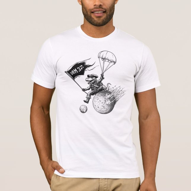 Dinosaur Pirates Meteor Bingo T-Shirt (Vorderseite)