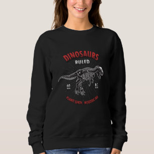 Dinosaur Planet Erde Mesozoikum   Dinosaurier Sweatshirt