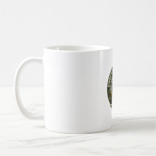 Dinosaur Prähistorische Katze Katze Grafik T-Shirt Kaffeetasse