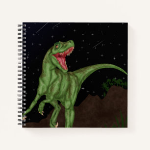 Dinosaur - prähistorische Nacht Notizbuch
