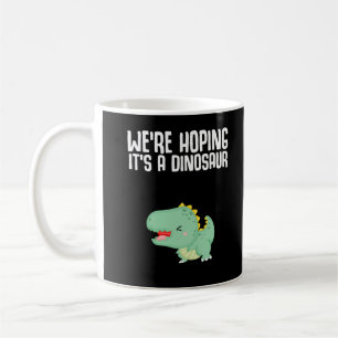 Dinosaur Pregnancy Ankündigung Dino Joke Kaffeetasse