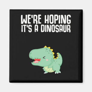 Dinosaur Pregnancy Ankündigung Dino Joke Magnet