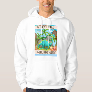 DINOSAUR QUOTE CARTOON HOODIE