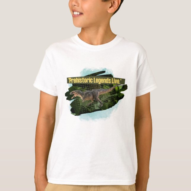 DINOSAUR QUOTES DESIGNS T-Shirt (Vorderseite)