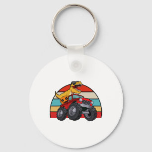 Dinosaur Reitmonster Truck Lazy Halloween Costu Schlüsselanhänger