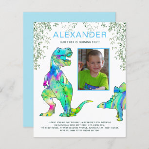 Dinosaur Roar Birthday Party Foto Budget