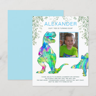 Dinosaur Roar Birthday Party Foto Budget