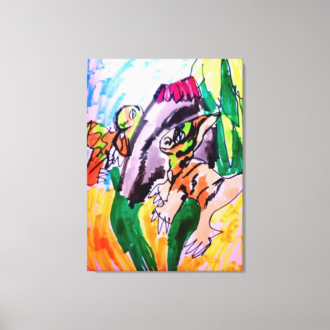 Dinosaur rocks  leinwanddruck (Vorderseite)