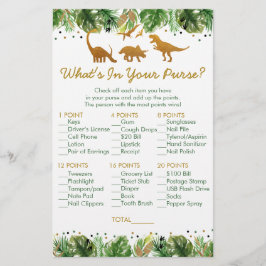 Dinosaur Safari Was ist in deinem puren Duschspiel