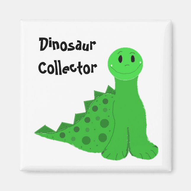 Dinosaur Sammler Magnet (Vorne)
