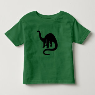 Dinosaur - Schwarz Kleinkind T-shirt
