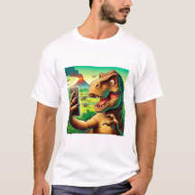 Dinosaur Selfie Shirt - Funny Dinosaur Lover Appar