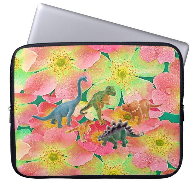 Dinosaur-Sieb für Ipad Laptopschutzhülle (Vorderseite)