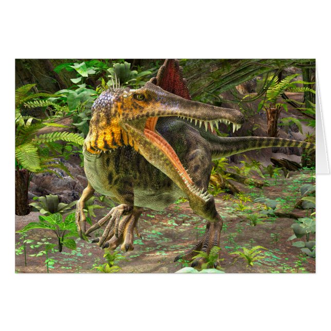 Dinosaur Spinosaurus (Vorderseite (Horizontal))