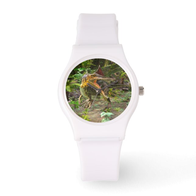 Dinosaur Spinosaurus Armbanduhr (Vorderseite)