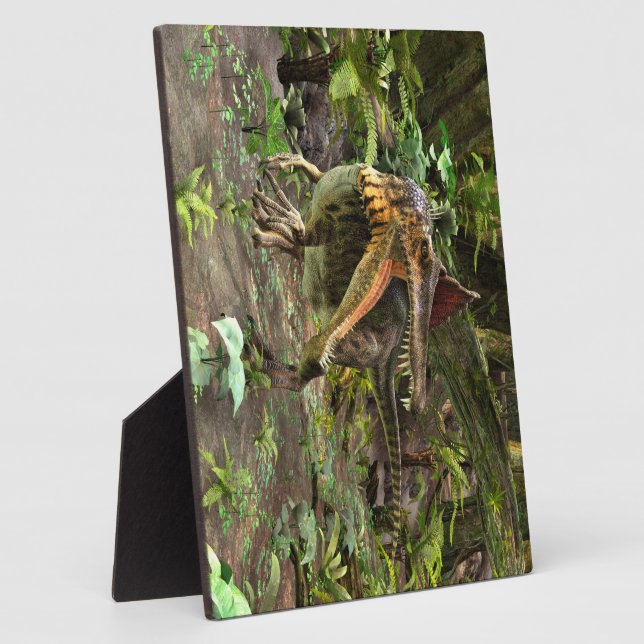 Dinosaur Spinosaurus Fotoplatte (Seite)