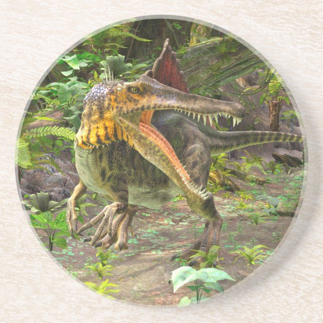 Dinosaur Spinosaurus Getränkeuntersetzer (Vorne)