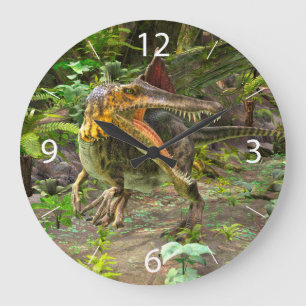 Dinosaur Spinosaurus Große Wanduhr