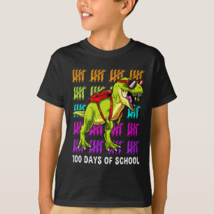 Dinosaur T Rex 100 Tage der Schule Dinosaur T Rex T-Shirt