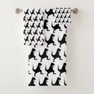 Dinosaur T-Rex Badhandtuch Set
