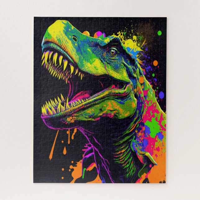 Dinosaur T Rex kids Puzzle (Vertikal)