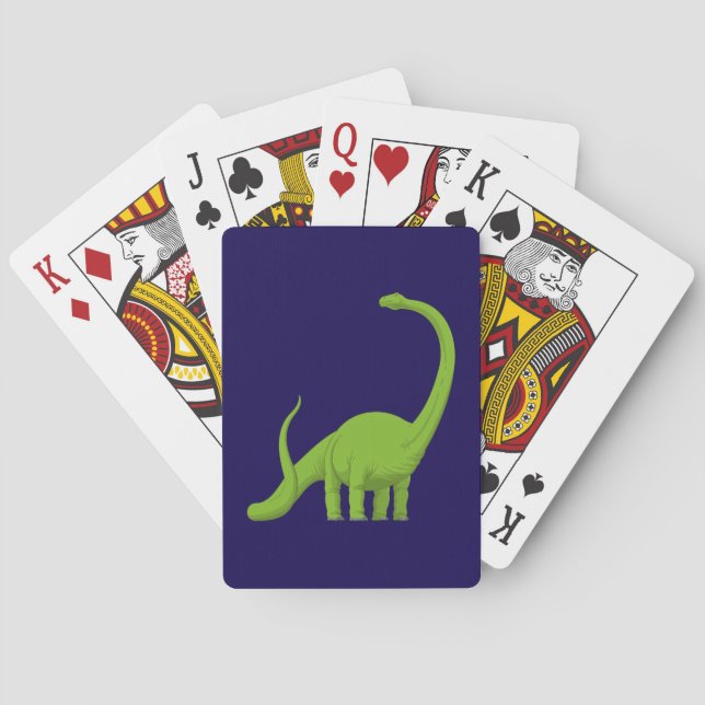 DINOSAUR T-REX PLAYING CARDS SPIELKARTEN (Rückseite)