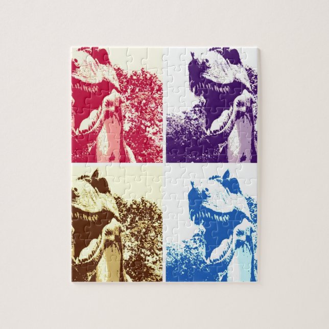 Dinosaur T-Rex Puzzle (Vertikal)