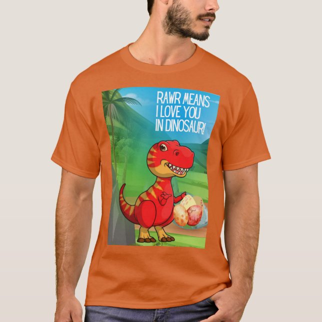 DINOSAUR T-REX T-Shirt (Vorderseite)