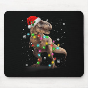 Dinosaur T-rex Trex Weihnachten Weihnachten Weihna Mousepad