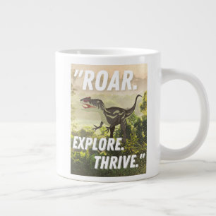 Dinosaur-Tasse, riesige Kaffeetasse, prähistorisch Jumbo-Tasse