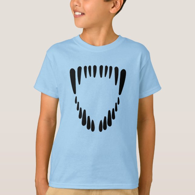 Dinosaur Teeth T-Shirt (Vorderseite)